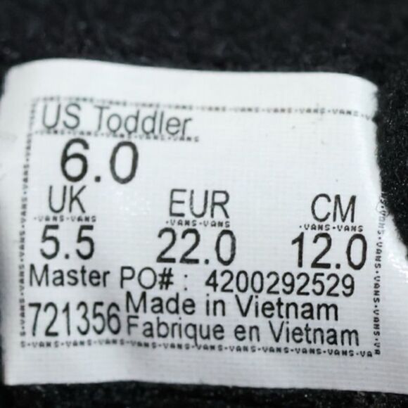 🔥🔥 Vans X Disney 100 Toddler Kids SK8-Hi Zip Villains Size 6 - Picture 12 of 16